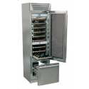 Vitrina frigorifica vinuri, Fhiaba StandPlus70 MG5991TWT3, clasa A+, 219 l, inox
