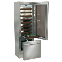 Vitrina frigorifica incorporabila vinuri, Fhiaba Classic70 KG5990TWT3, clasa A+, 219 l, inox