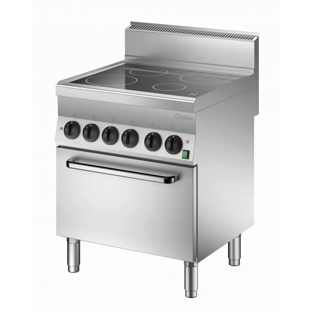 Aragaz Profesional Bartscher, electric cu vitroceramica, seria 700