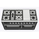Aragaz Lofra RBI66MFT/CI, 60x60 cm, gaz, 4 arzatoare, grill, aprindere electronica, timer, crem