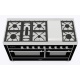 Aragaz Lofra RBI66MFT/CI, 60x60 cm, gaz, 4 arzatoare, grill, aprindere electronica, timer, crem