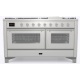 Aragaz Lofra RBI66MFT/CI, 60x60 cm, gaz, 4 arzatoare, grill, aprindere electronica, timer, crem