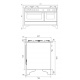 Aragaz ILVE Majestic M15N,150x70cm, 7 arzatoare + Coupe de Feu, cuptor dublu, aprindere electronica, siguranta Stop Gaz, negru