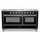 Aragaz Lofra RBI66MFT/CI, 60x60 cm, gaz, 4 arzatoare, grill, aprindere electronica, timer, crem