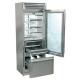 Combina frigorifica Fhiaba MG7491TGT3 StandPlus70, usa din sticla, 3 zone temperatura, clasa A++, 445 l, usa sticla, inox