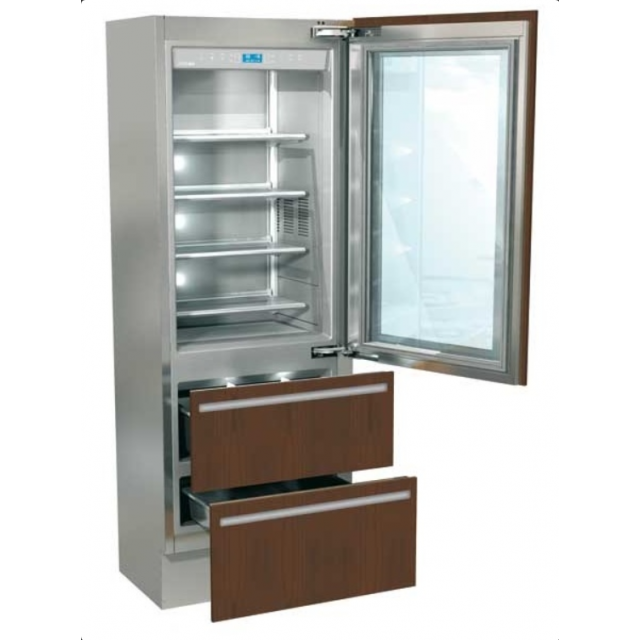 Combina frigorifica incorporabila Fhiaba G7490HGT3 Integrated70, 2 zone temperatura, clasa A++, 467 l, inox