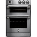 Cuptor dublu electric incorporabil STEEL ASCOT,60x90cm,104l,9+4 functii de gatire,grill,convectie,rotisor,cuptor pizza, inox