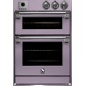 Cuptor dublu electric incorporabil STEEL ASCOT,60x90cm,104l,9+4 functii de gatire,grill,convectie,rotisor,cuptor pizza, mov