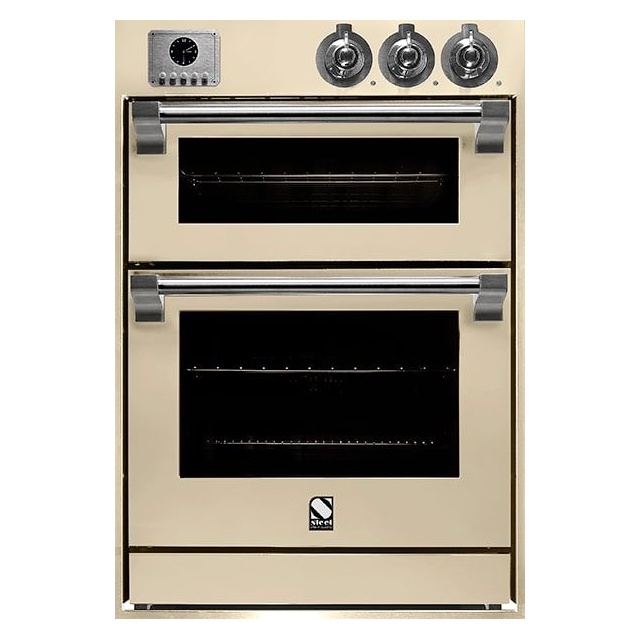 Aragaz Lofra RBI66MFT/CI, 60x60 cm, gaz, 4 arzatoare, grill, aprindere electronica, timer, crem