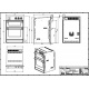 Cuptor dublu electric incorporabil STEEL ASCOT,60x90cm,104l,9+4 functii de gatire,grill,convectie,rotisor,cuptor pizza, alb