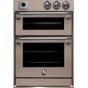 Cuptor dublu electric incorporabil STEEL ASCOT,60x90cm,104l,9+4 functii de gatire,grill,convectie,rotisor,cuptor pizza,gri nisip