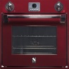 Cuptor electric incorporabil STEEL ASCOT, 60cm, 70lt, 9 functii de gatire, grill electric, convectie, rotisor, rosu