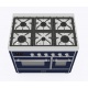 Aragaz Lofra RBI66MFT/CI, 60x60 cm, gaz, 4 arzatoare, grill, aprindere electronica, timer, crem