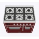 Aragaz Lofra RBI66MFT/CI, 60x60 cm, gaz, 4 arzatoare, grill, aprindere electronica, timer, crem
