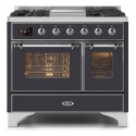 Aragaz Lofra RBI66MFT/CI, 60x60 cm, gaz, 4 arzatoare, grill, aprindere electronica, timer, crem