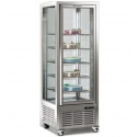 Vitrina frigorifica de cofetarie Tecfrigo DIVA 450 G capacitate 450 l 1 zona temperatura +4°/+10°C argintiu
