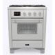 Aragaz Lofra RBI66MFT/CI, 60x60 cm, gaz, 4 arzatoare, grill, aprindere electronica, timer, crem