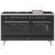 Aragaz Lofra RBI66MFT/CI, 60x60 cm, gaz, 4 arzatoare, grill, aprindere electronica, timer, crem Aragaz Lofra RBI66MFT/CI, 60x60 cm, gaz, 4 arzatoare, grill, aprindere electronica, timer, crem