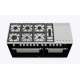 Aragaz ILVE Nostalgie P15N, 150x70cm, 7 arzatoare + Coupe de Feu, cuptor dublu, aprindere electronica, siguranta stop gaz, negru