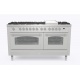Aragaz Lofra RBI66MFT/CI, 60x60 cm, gaz, 4 arzatoare, grill, aprindere electronica, timer, crem