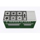 Aragaz ILVE Nostalgie P15N, 150x70cm, 7 arzatoare + Coupe de Feu, cuptor dublu, aprindere electronica, siguranta stop gaz, verde