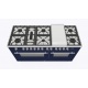 Aragaz Lofra RBI66MFT/CI, 60x60 cm, gaz, 4 arzatoare, grill, aprindere electronica, timer, crem