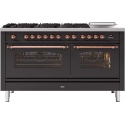 Aragaz Lofra RBI66MFT/CI, 60x60 cm, gaz, 4 arzatoare, grill, aprindere electronica, timer, crem