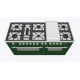 Aragaz ILVE Nostalgie P15N,150x70cm, 7 arzatoare + Fry Top, cuptor dublu,aprindere electronica, siguranta stop gaz, verde