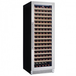 Vitrina vinuri incorporabila Tecfrigo Sommelier 401 Plus, capacitate 403 l, temperatura +5/+20, negru