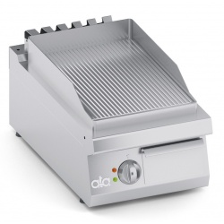 Grill simplu electric , Ata Italia C2EFR05TT , seria 700 cu suprafata striata