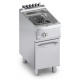 Friteuza dubla pe gaz, Ata Italia C2GFG1012 ,seria 700 cu suport inchis, 12 L +12 L