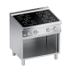 Masina de gatit electrica, Ata Italia K7EVC10VV, cu 4 plite vetroceramice cu suport deschis