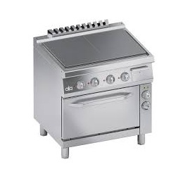 Masina de gatit electrica, Ata Italia K7ETP10FV ,cu plita si cuptorul ventilat GN1/1