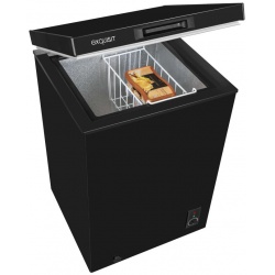 Lada frigorifica Exquisit GT 111-5 A + sw, Clasa A+, 98 L, Negru