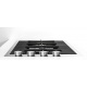 Plita incorporabila Foster Milanello 7681000,instalare FT/FTS, gaz, 112 cm,4 arzatoare, aprindere electrica,siguranta gaz, inox