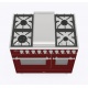 Aragaz Lofra RBI66MFT/CI, 60x60 cm, gaz, 4 arzatoare, grill, aprindere electronica, timer, crem