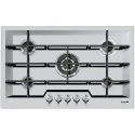 Aragaz Tecnogas P1X66M4VC, 60 cm, gaz, 4 arzatoare, grill, otel inoxidabil