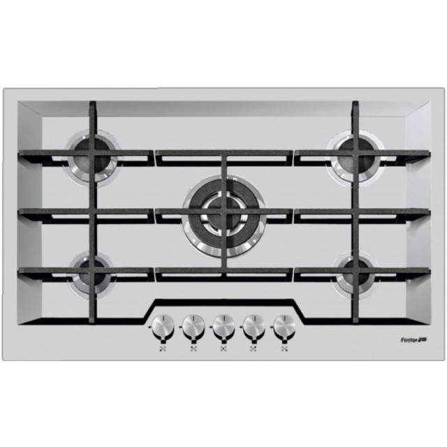 Aragaz Tecnogas P1X66M4VC, 60 cm, gaz, 4 arzatoare, grill, otel inoxidabil