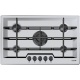 Aragaz Tecnogas P1X66M4VC, 60 cm, gaz, 4 arzatoare, grill, otel inoxidabil