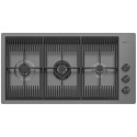 Aragaz Tecnogas P1X66M4VC, 60 cm, gaz, 4 arzatoare, grill, otel inoxidabil