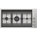 Plita incorporabila Foster Milanello 7680000,instalare FT/FTS, gaz,87 cm, 3 arzatoare, aprindere electrica, siguranta gaz, inox