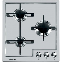 Aragaz Tecnogas P1X66M4VC, 60 cm, gaz, 4 arzatoare, grill, otel inoxidabil
