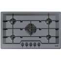 Plita incorporabila Foster KE GUN METAL 7601 632, instalareFT/FTS, gaz, 80.3cm. 5arzatoare,aprindere el., sig. gaz, inox inchis