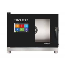 Cuptor electric Piron Italia, PF1704, cu convecție și abur si touchscreen EXPLORA PROMETEO 4 tavi GN 1/1
