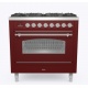 Aragaz Lofra RBI66MFT/CI, 60x60 cm, gaz, 4 arzatoare, grill, aprindere electronica, timer, crem