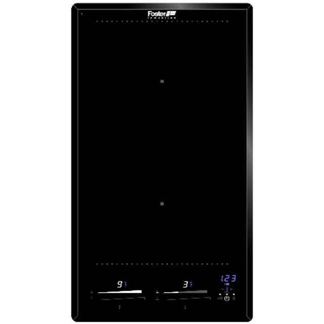 Plita Foster RANGETOP S4000 INDUCTION 3170 000 , 120cm , 5 zone de gatit, touch control,, sticla neagra