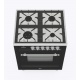 Aragaz Lofra RBI66MFT/CI, 60x60 cm, gaz, 4 arzatoare, grill, aprindere electronica, timer, crem