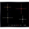 Plita Foster S4000 INDUCTION CON POWER CONTROL 7372 241, 59 cm , 3 zone de gatit, touch control,, sticla neagra