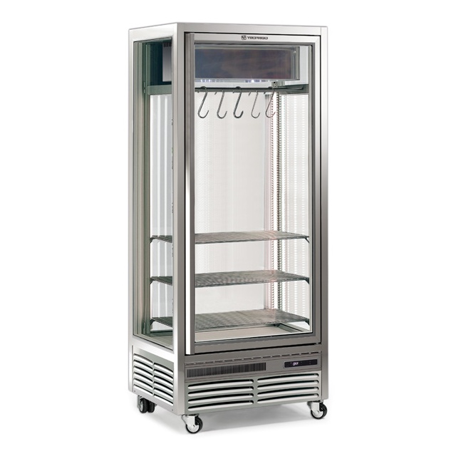 Vitrina frigorifica Tecfrigo MEAT 551, pentru specialitati din carne, capacitate 550 l, temperatura +1/+6 ºC, argintiu