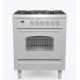Aragaz Lofra RBI66MFT/CI, 60x60 cm, gaz, 4 arzatoare, grill, aprindere electronica, timer, crem